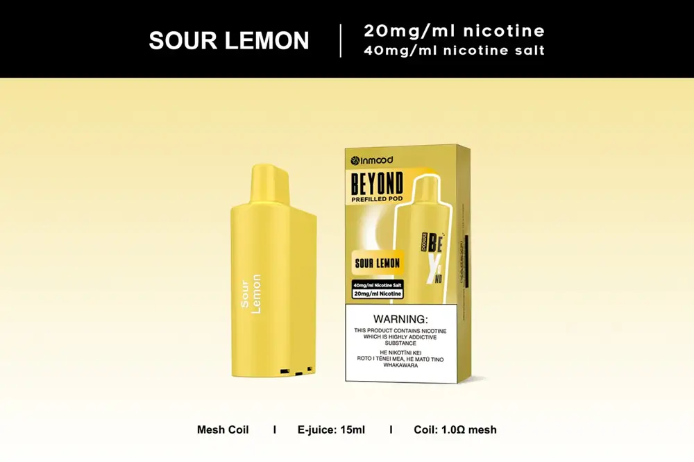 Sour Lemon | Inmood Beyond 12k Pod