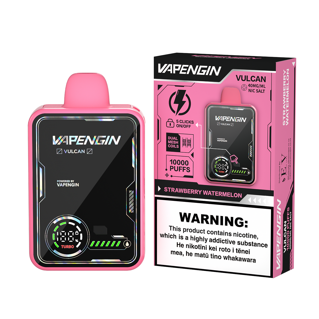 Strawberry Watermelon | Vapengin Vulcan 10k