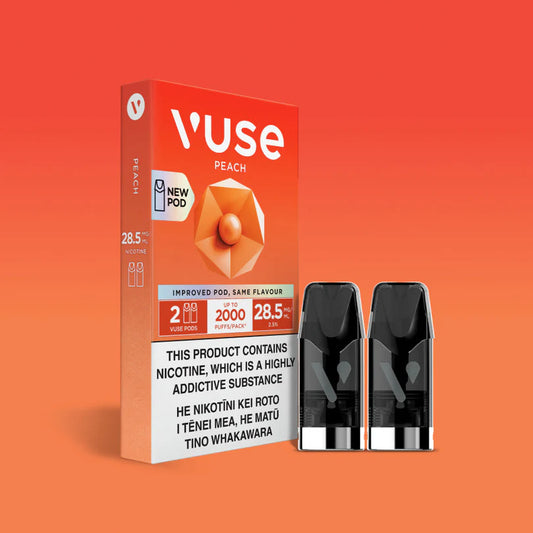 Peach | Vuse GO Reload Replacement Pod Cartridges