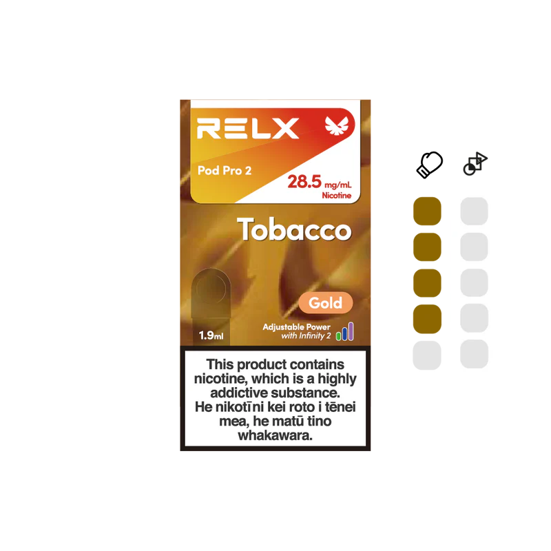 Tobacco (Gold)  | RELX Pro Replacement Pod