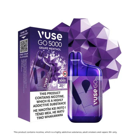 Grape Menthol VUSE GO 5k Disposable Vape
