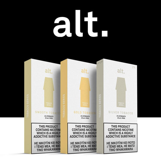 alt. Classics Flavour Bundle -alt. Tobacco Series Flavour Bundle- Podlyfe-NZ